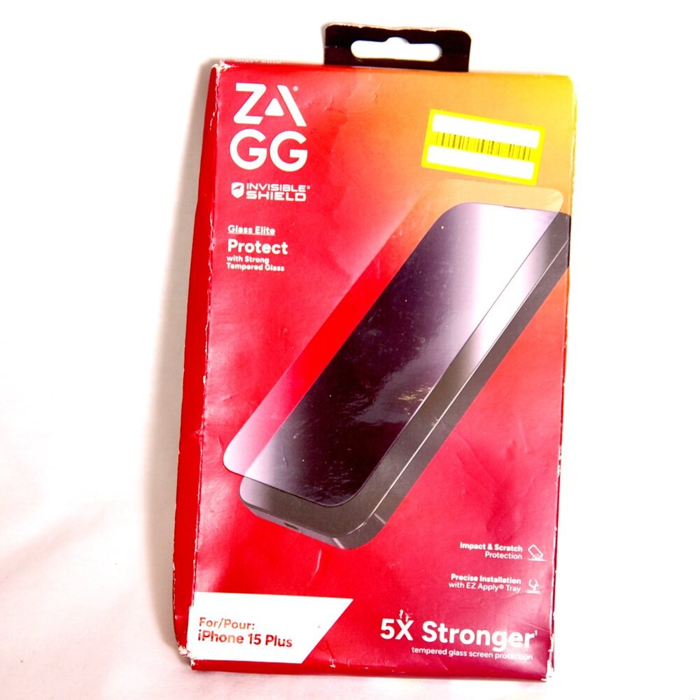 ZAGG Apple iPhone 15 Plus Glass Elite Screen Protector - New